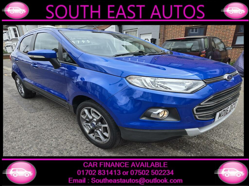 Ford Ecosport Titanium Tdci Blue
