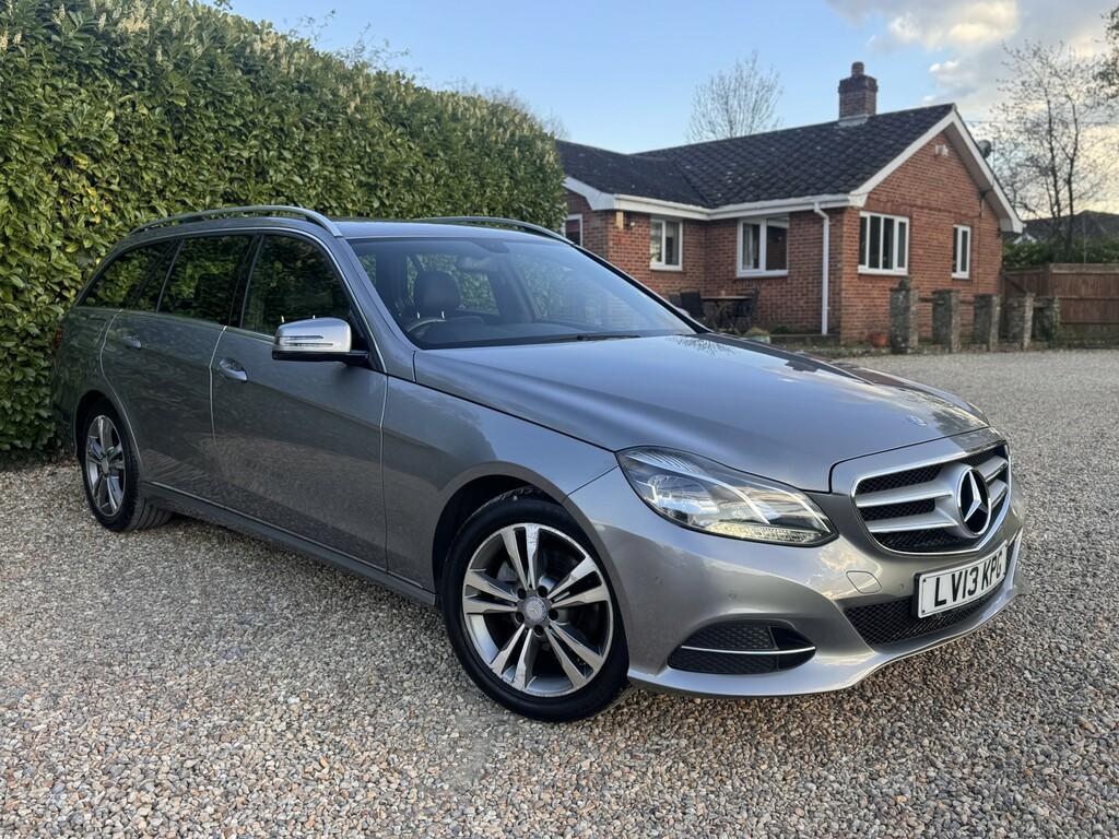 Mercedes-Benz E Class Estate 2.1 E220 Cdi Se 201313 Silver