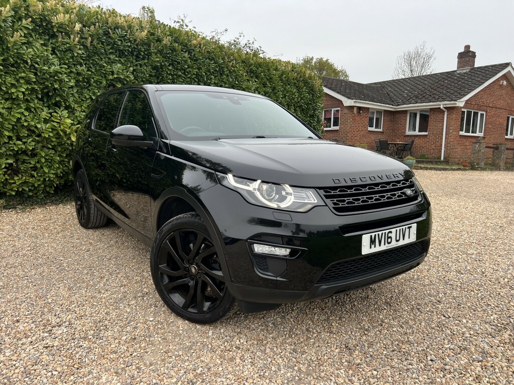Land Rover Discovery Sport Suv 2.0 Td4 Hse Black 201616 MV16UVT Black #2