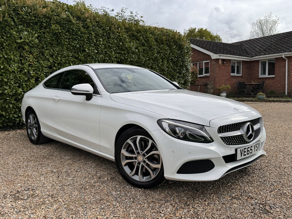Mercedes-Benz C Class Coupe 2.1 C250d Sport 201665 White