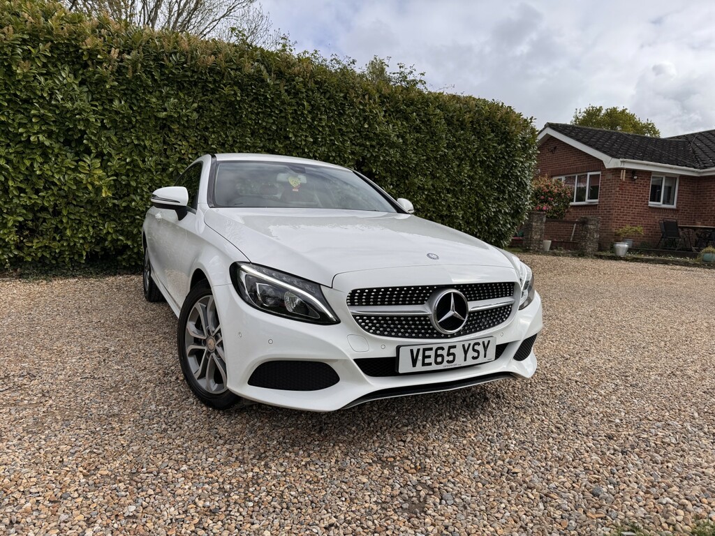 Mercedes-Benz C Class Coupe 2.1 C250d Sport 201665 VE65YSY White #2