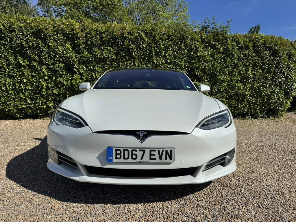 Tesla Model S Hatchback 75D Dual Motor 201767 White #5
