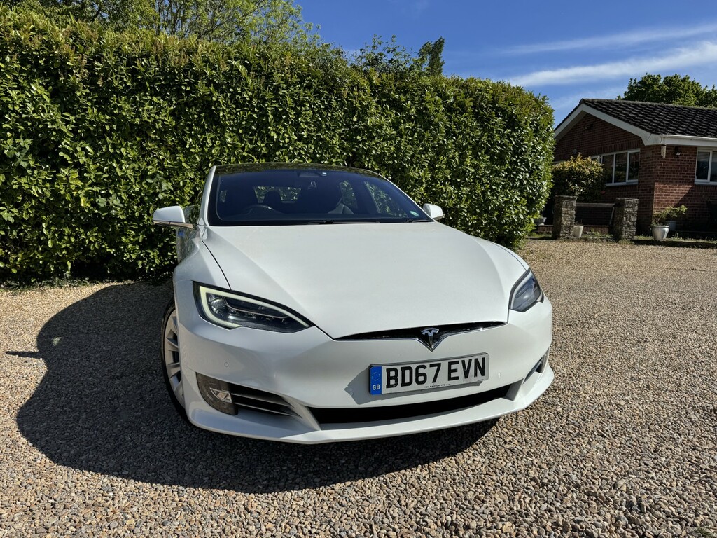 Tesla Model S Hatchback 75D Dual Motor 201767 White #3