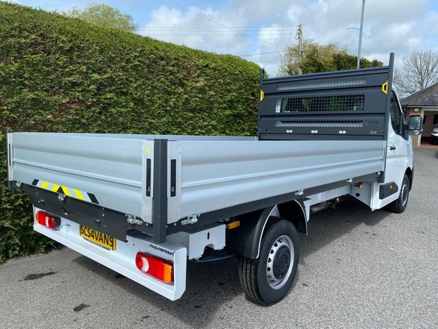 Renault Master 35 Advance Lwb 126 3875Mm Dropside 2.0 Dci 15 ML26PGX White #6