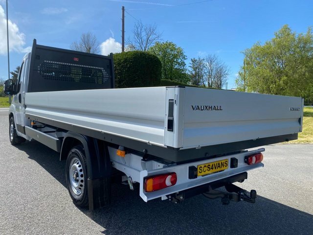 Vauxhall Movano 3500 L4 Hd Prime Dropside 2.2 Cdti Biturbo 140Ps SC26FZM White #5