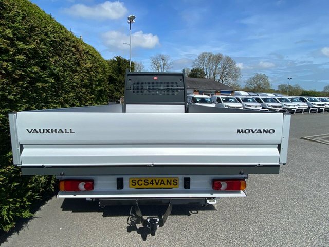 Vauxhall Movano 3500 L4 Hd Prime Dropside 2.2 Cdti Biturbo 140Ps SC26FZM White #6
