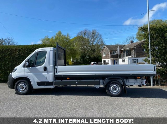 Vauxhall Movano 3500 L4 Hd Prime Dropside 2.2 Cdti Biturbo 140Ps SC26FZM White #4