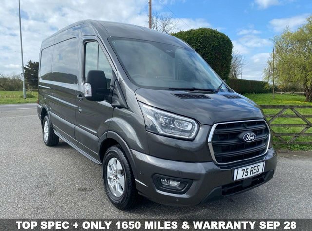 Ford Transit Custom 350 Limited L2 H2 Mwb Medium High Fwd 2.0 Eco Blue Grey