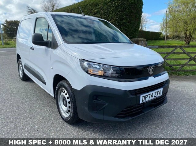 Vauxhall Combo 2300 Prime L1 Swb 1.5Td 100Ps White