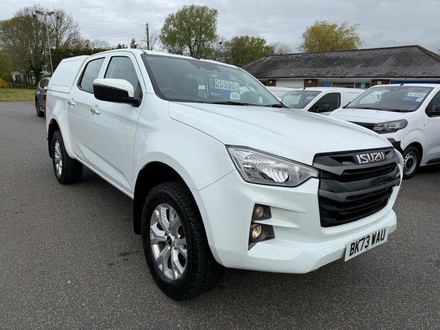 Isuzu D-Max Dl20 Double Cab 4Wd Pickup 1.9Td 164Ps Tow Pack White