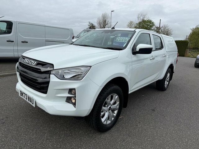 Isuzu D-Max Dl20 Double Cab 4Wd Pickup 1.9Td 164Ps Tow Pack BK73WAU White #3