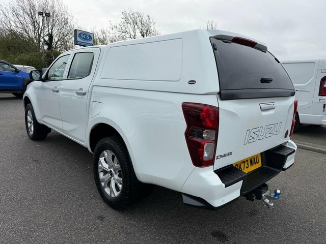 Isuzu D-Max Dl20 Double Cab 4Wd Pickup 1.9Td 164Ps Tow Pack BK73WAU White #5