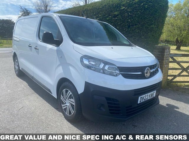 Vauxhall Vivaro 2900 Prime L1 Swb 1.5Td 100Ps White