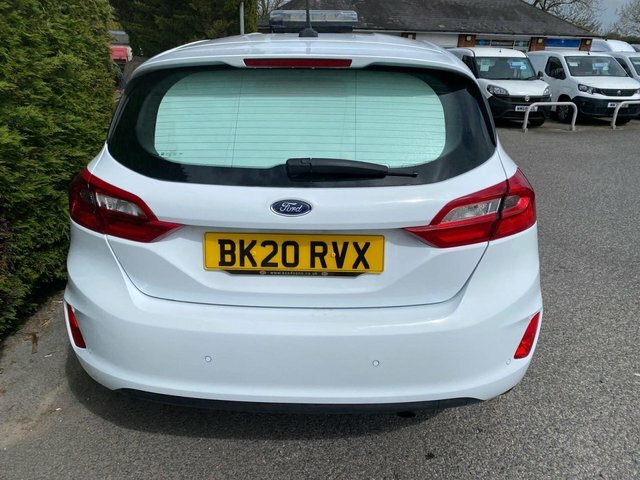 Ford Fiesta Van Car Derived Van 1.5Tdci 85Ps White #5