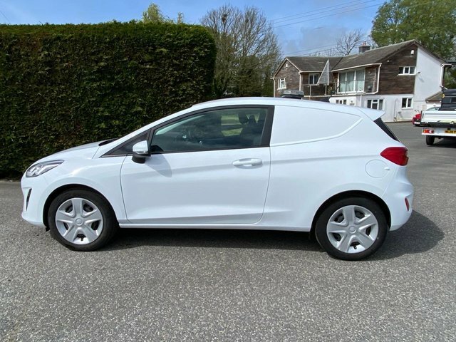 Ford Fiesta Van Car Derived Van 1.5Tdci 85Ps White #3
