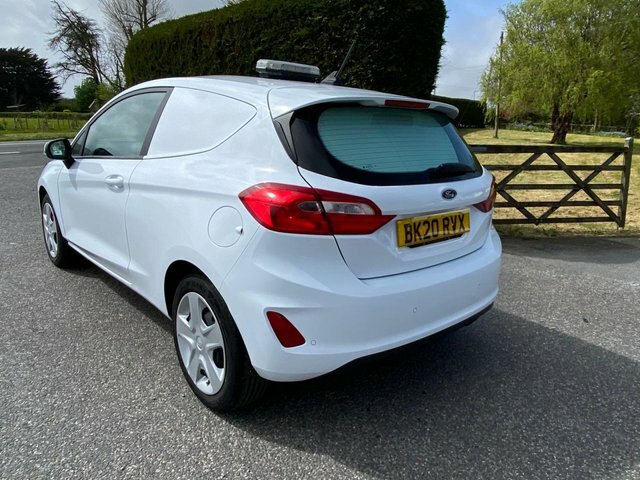 Ford Fiesta Van Car Derived Van 1.5Tdci 85Ps White #4
