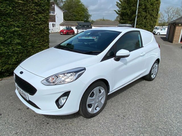 Ford Fiesta Van Car Derived Van 1.5Tdci 85Ps White #2