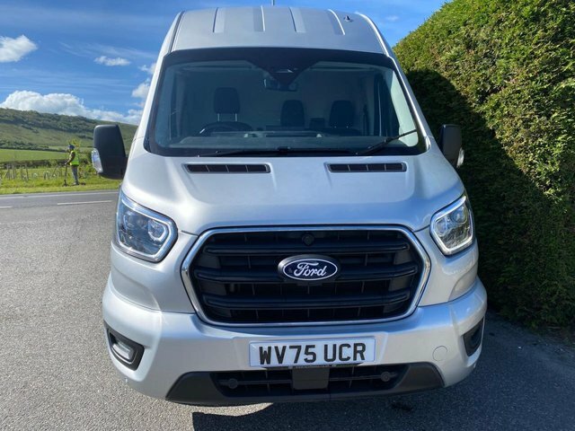 Ford Transit Custom 350 Limited L4 H3 Xlwb Hightop Rwd 2.0 Eco Blue 16 WV75UCR Silver #2