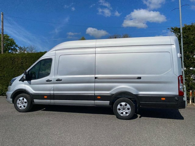 Ford Transit Custom 350 Limited L4 H3 Xlwb Hightop Rwd 2.0 Eco Blue 16 WV75UCR Silver #4