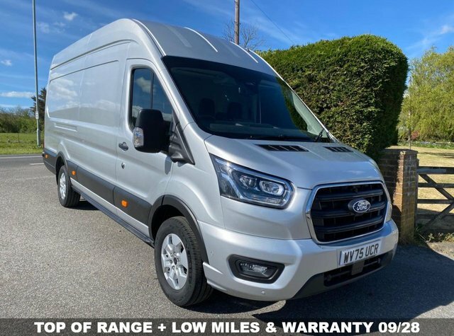 Ford Transit Custom 350 Limited L4 H3 Xlwb Hightop Rwd 2.0 Eco Blue 16 Silver