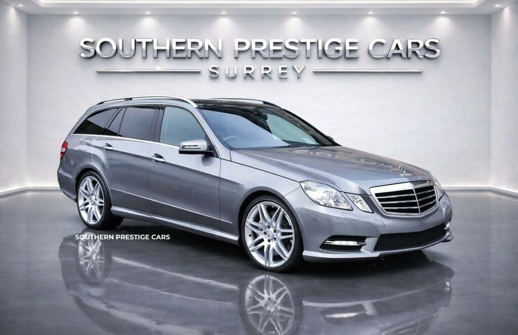 Mercedes-Benz E Class 3.0 E350 Cdi V6 Blueefficiency Sport G-tronic Eur Silver