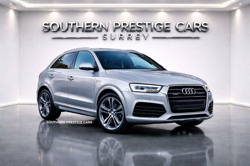 Audi Q3 2.0 Tdi S Line Plus S Tronic Quattro Euro 6 Ss Silver
