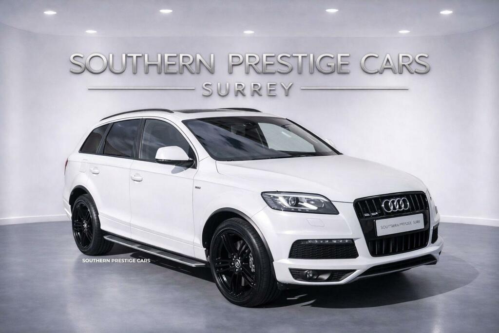 Audi Q7 3.0 Tdi V6 S Line Plus Tiptronic Quattro Euro 5 S White