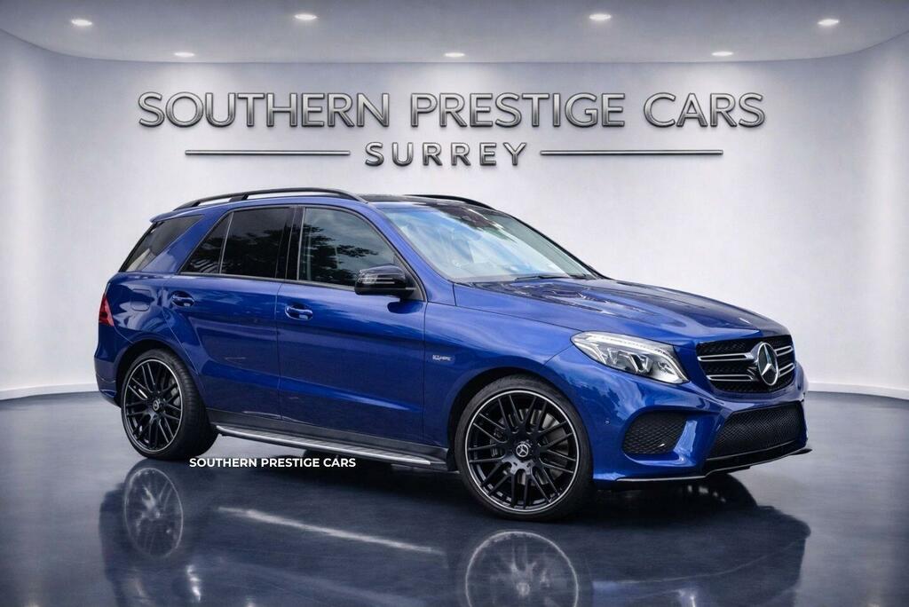 Mercedes-Benz GLE Class 3.0 Gle43 V6 Amg Premium G-tronic 4Matic Euro 6 Blue