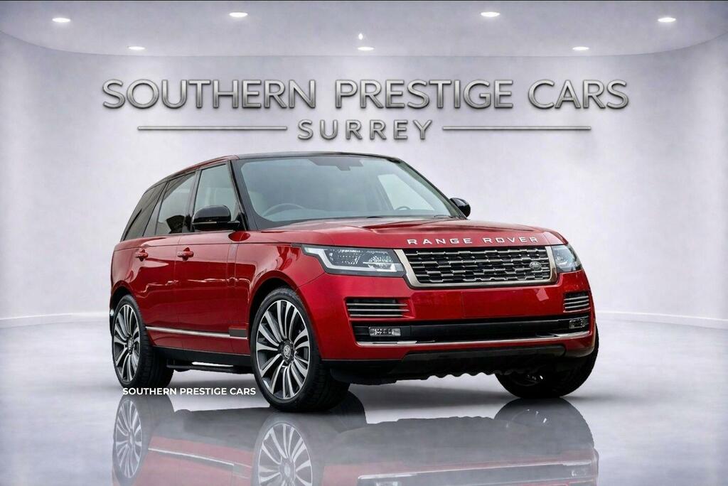 Land Rover Range Rover 5.0 V8 4Wd Euro 5 Ss Red