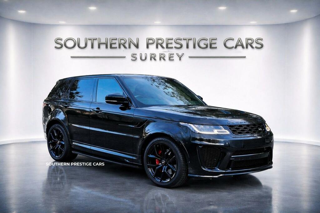 Land Rover Range Rover Sport 5.0 P575 V8 Svr 4Wd Euro 6 Ss Black