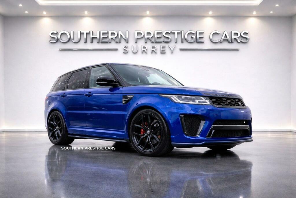Land Rover Range Rover Sport 5.0 P575 V8 Svr 4Wd Euro 6 Ss Blue