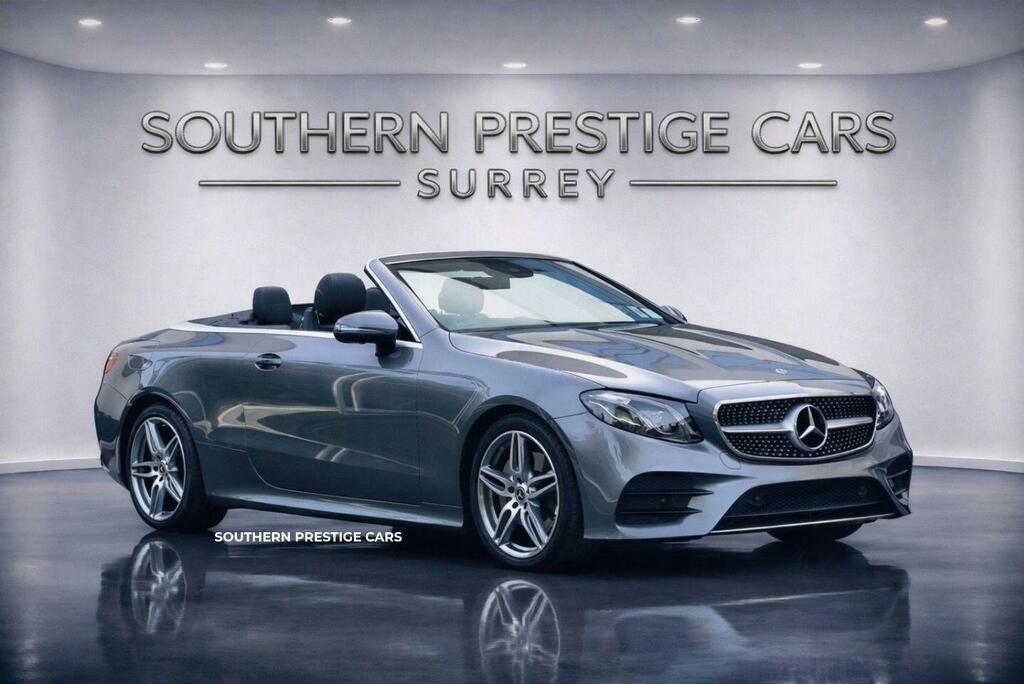 Mercedes-Benz E Class 2.0 E220d Amg Line Premium Cabriolet G-tronic E Grey