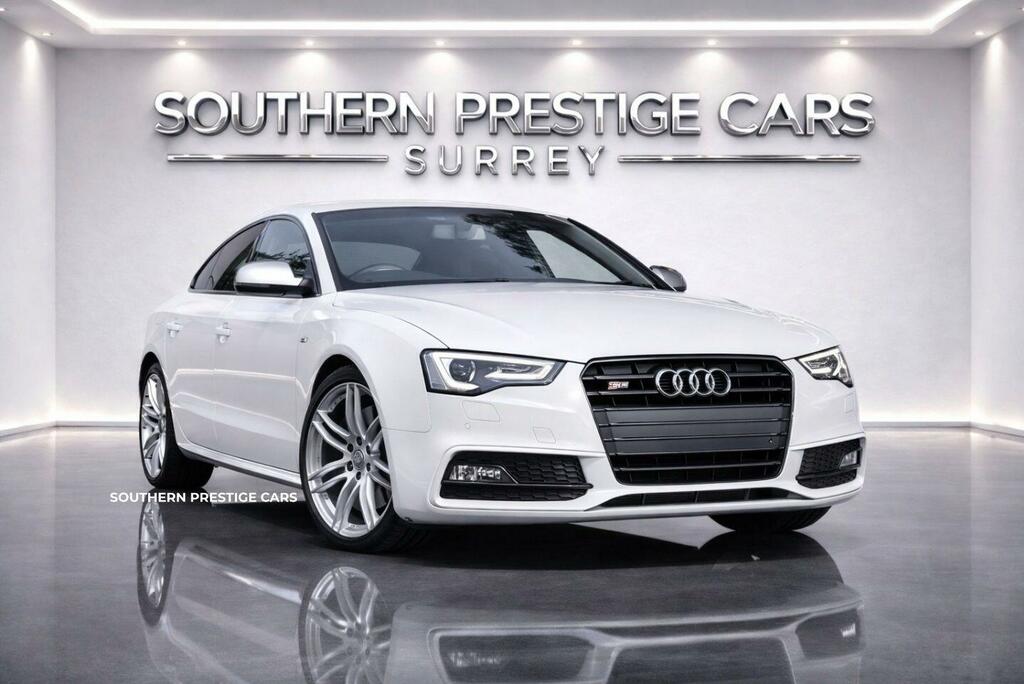 Audi S5 3.0 Tfsi V6 Black Edition Sportback S Tronic Quatt White