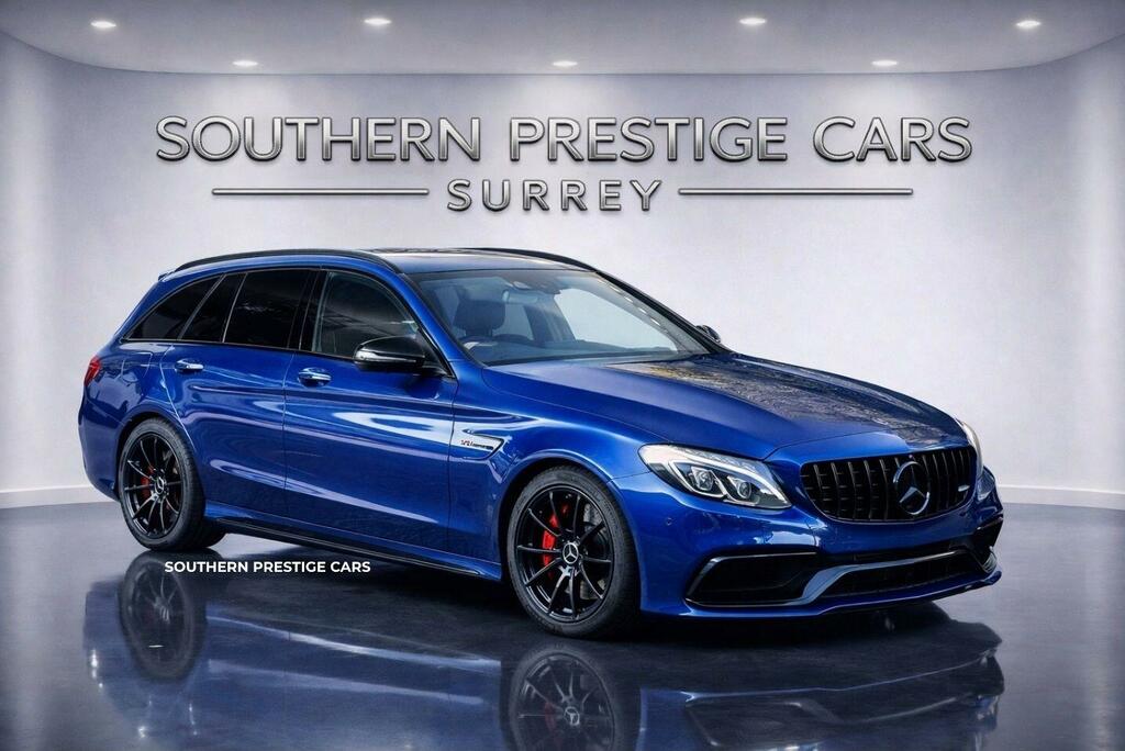 Mercedes-Benz C Class 4.0 C63 V8 Biturbo Amg Premium Spds Mct Euro 6 Blue