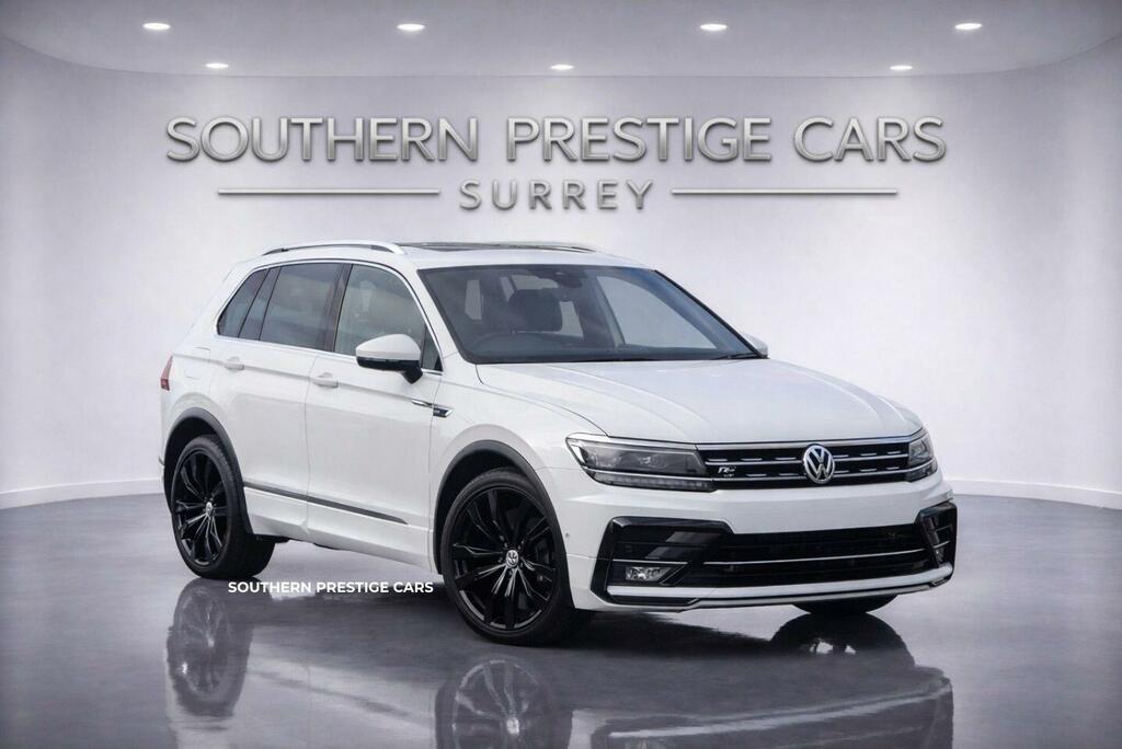 Volkswagen Tiguan 2.0 Tdi R-line Tech Dsg Euro 6 Ss White