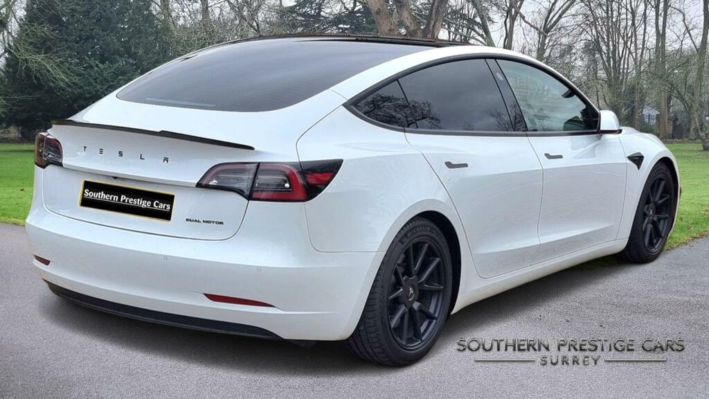 Tesla Model 3 Dual Motor Long Range 4Wde White #3