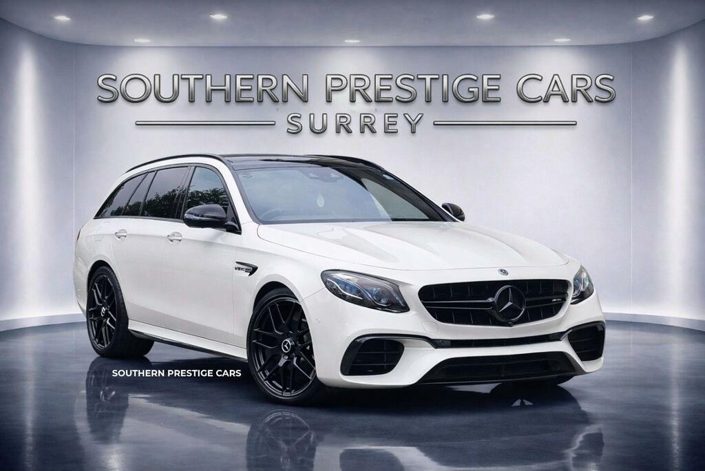 Mercedes-Benz E Class 4.0 E63 V8 Biturbo Amg S Premium Spds Mct 4Matic White