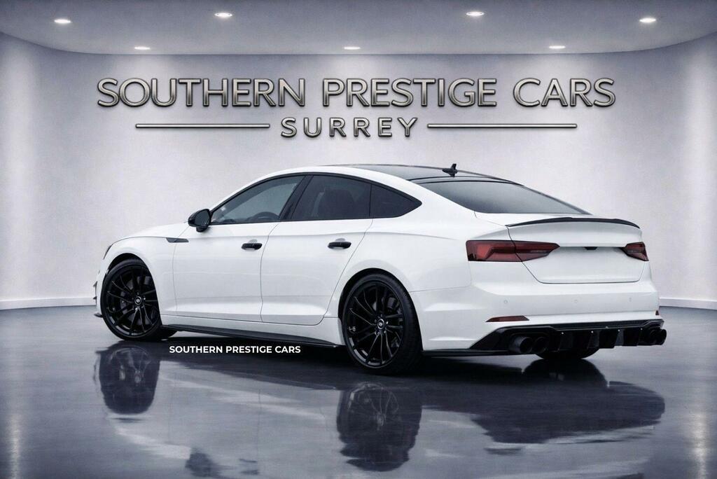 Audi A5 2.0 Tfsi S Line Sportback S Tronic Quattro Euro 6 White #4