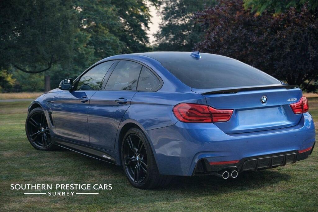 BMW 4 Series Gran Coupe 2.0 430I M Sport Euro 6 Ss Blue #4