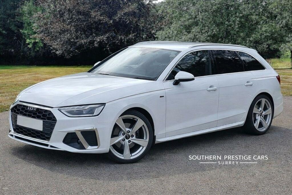 Audi A4 Avant 2.0 Tfsi 35 S Line S Tronic Euro 6 Ss White #6
