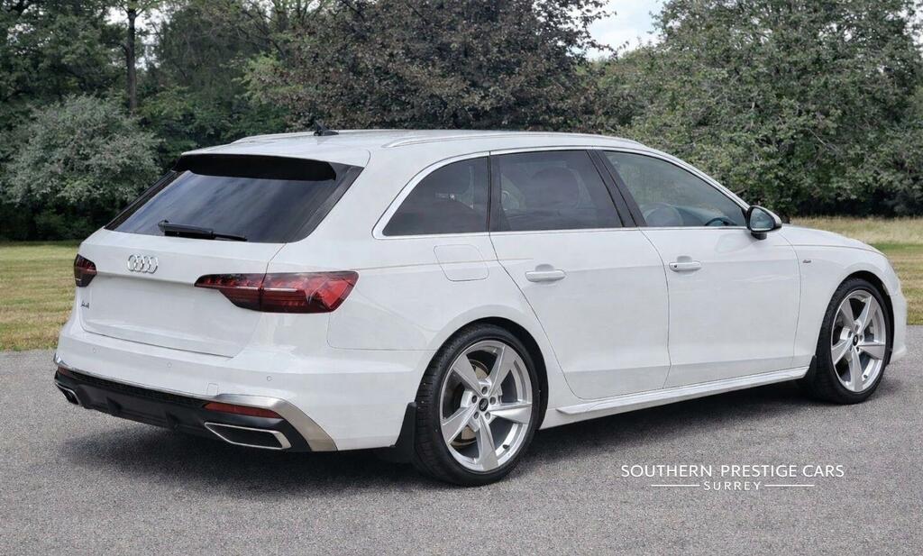 Audi A4 Avant 2.0 Tfsi 35 S Line S Tronic Euro 6 Ss White #4