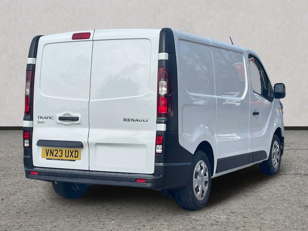 Renault Trafic Swb Sl30 Blue Dci 130 Start VN23UXD White #2