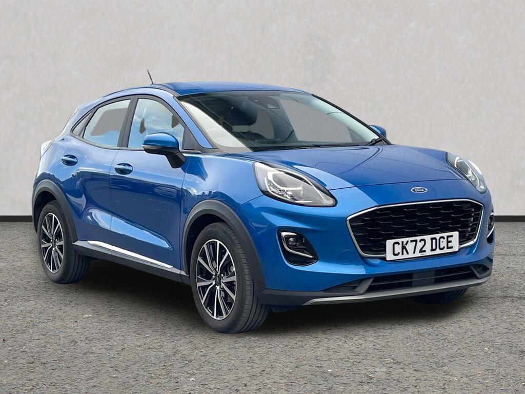 Ford Puma 1.0 Ecoboost Hybrid Mhev Titanium Dct Blue
