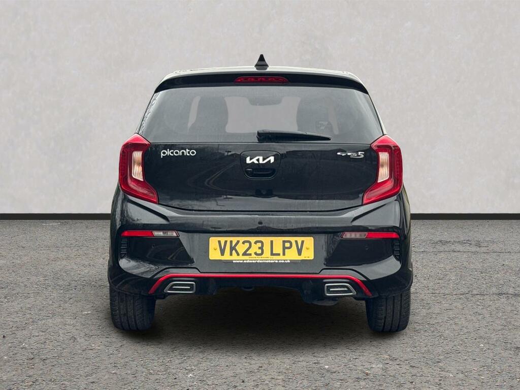 Kia Picanto 1.0T Gdi Gt-line S 4 Seats VK23LPV Black #4