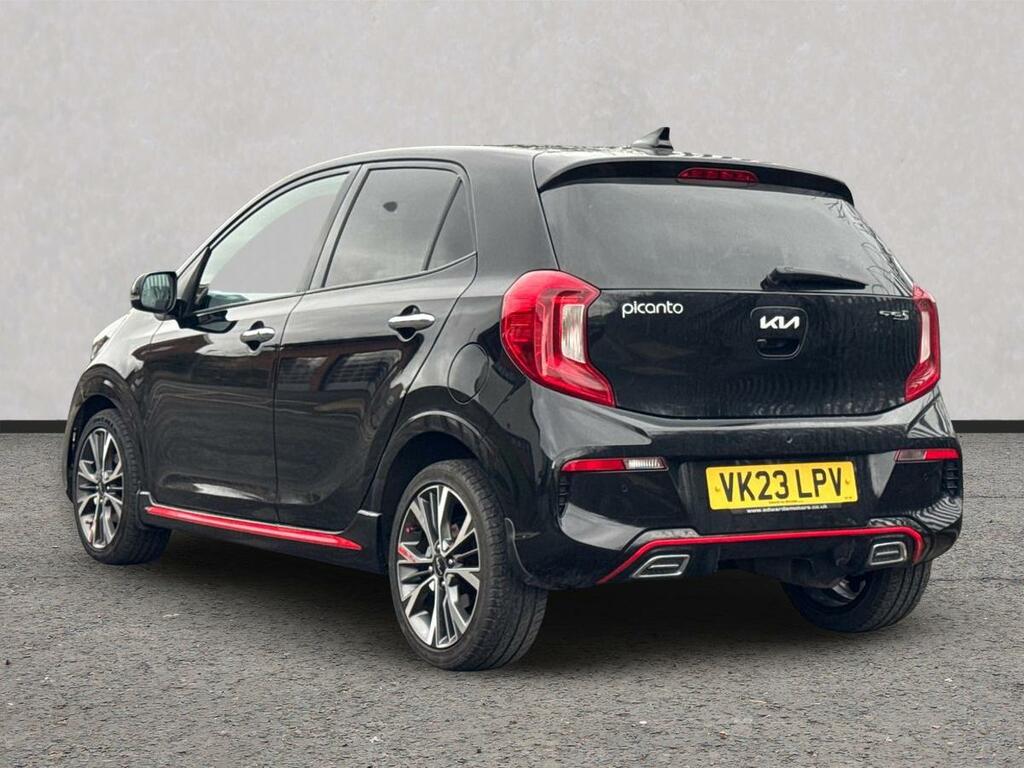 Kia Picanto 1.0T Gdi Gt-line S 4 Seats VK23LPV Black #5