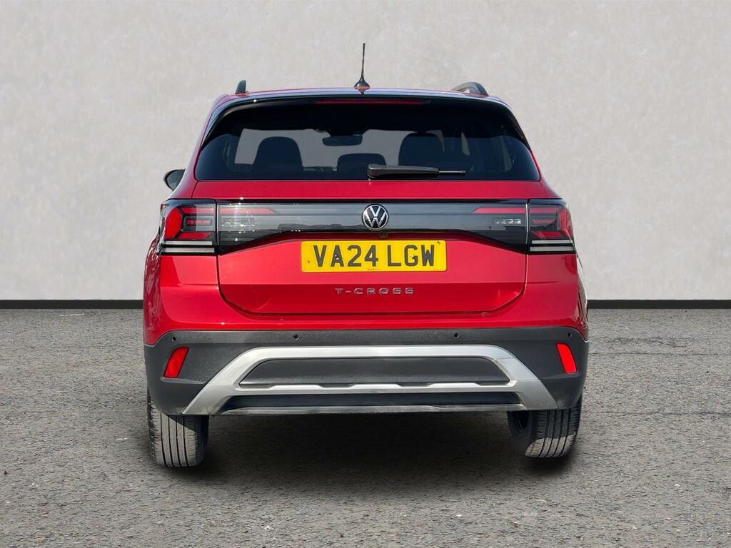 Volkswagen T-Cross 1.0 Tsi 115 Match Dsg VA24LGW Red #5