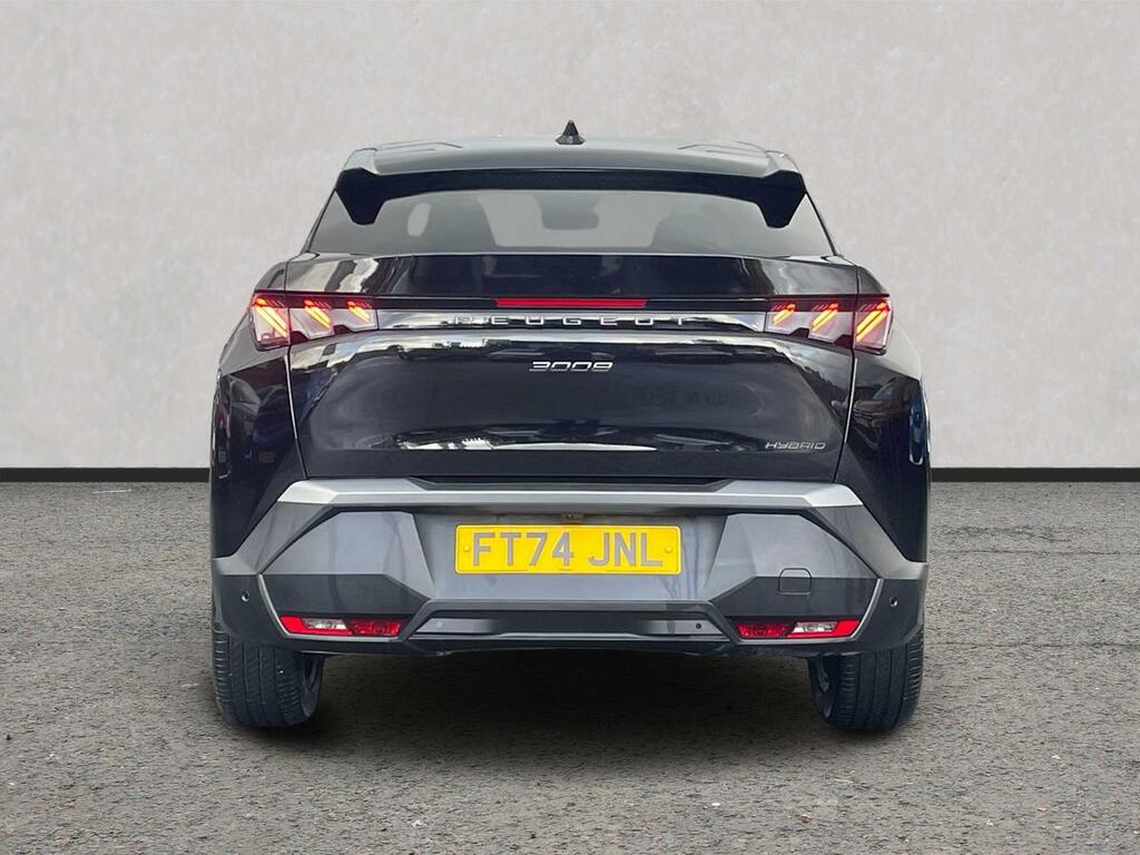 Peugeot 3008 1.2 Hybrid 136 Gt E-dsc6 FT74JNL Black #5