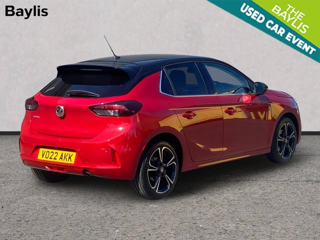 Vauxhall Corsa 1.2 Turbo Elite Edition VO22AKK Red #2