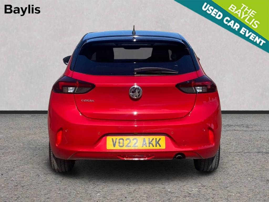 Vauxhall Corsa 1.2 Turbo Elite Edition VO22AKK Red #5