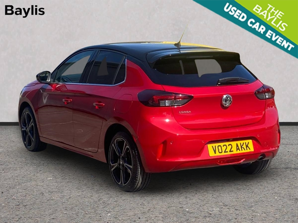 Vauxhall Corsa 1.2 Turbo Elite Edition VO22AKK Red #6